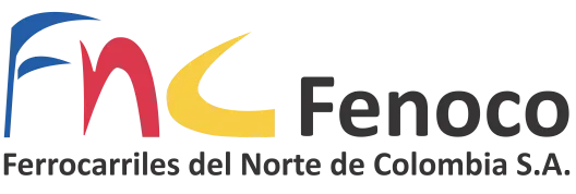 Logo de Fenoco, letras en color negro
